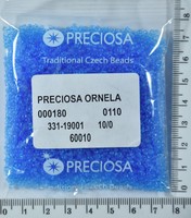 Бісер PRECIOSA №10 / 0 прозорого №60010 пакет 50 грам