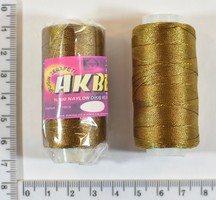 Нитка поліестер нейлон (шкіра, взуття) 210/3 №5556 т золото