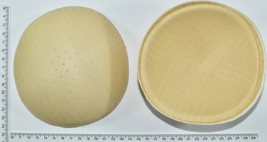 Чашка під бюст кругла дихаюча №100 XXL беж