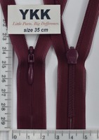 Блискавка спіраль №2 YKK Японія потайна нейлон 35см ( 525 )