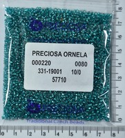 Бісер PRECIOSA №10 / 0 блискучий №57710 пакет 50 грам