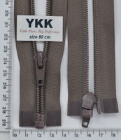 Блискавка спіраль №5 YKK Японія разьемний 80см (296) т бежев