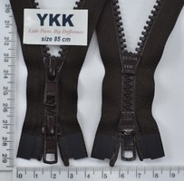 Блискавка трактор №5 YKK Японія разьемний на 2бег 85см (141) т коричн