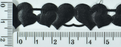 Тасьма (1,8см) Польща черн,5м