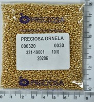 Бісер PRECIOSA №10 / 0 металік №20206 пакет 50 грам