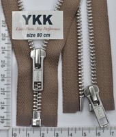 Блискавка 80см метал алюм № 5 YKK Японія 