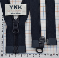 Блискавка 90см YKK Японія спіраль № 5 CIFOR-56-DALHD-E- 233 т синя