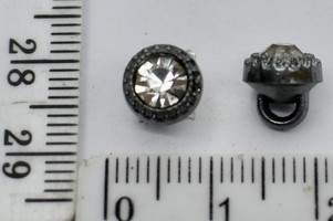Гудзик блузочний ф 7мм (12L) черний