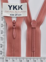 Блискавка спіраль №2 YKK Японія потайна нейлон 25см (137)