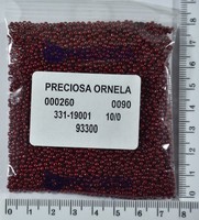Бісер PRECIOSA №10 / 0 натурал №93300 пакет 50 грам