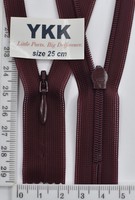 Блискавка спіраль №2 YKK Японія потайна нейлон 25см (048)