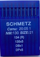 Голки 134 R (DPx5) № 130 для прямострокових пром шв машин SCHMETZ Німеччина