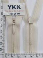 Блискавка спіраль №2 YKK Японія потайна нейлон 25см (123)