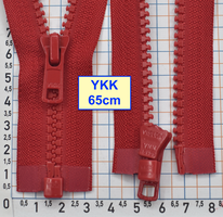 Блискавка трактор № 5 YKK Японія 65см  темно малинов (137)