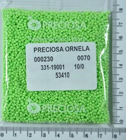 Бісер PRECIOSA №10 / 0 натурал №53410 пакет 50 грам