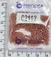 Бісер PRECIOSA №10 / 0 №02112 шт = 5гр