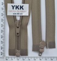 Блискавка YKK спіраль №5 разьемний 65см (894) бежев