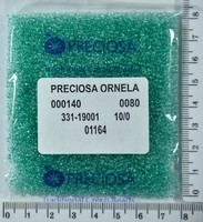 Бісер PRECIOSA №10 / 0 прозорого №01164 пакет 50 грам