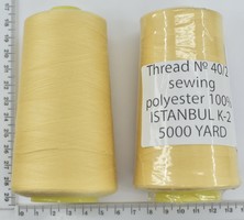 Нитка поліестер №40  2 5000ярд №131