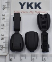 Накінечник LЕ03СMТ YKK Японія під шнур ф2-4мм чорний