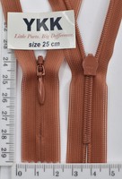 Блискавка спіраль №2 YKK Японія потайна нейлон 25см (850)