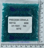 Бісер PRECIOSA №10 / 0 прозорого №50710 пакет 50 грам