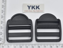 Рамка трищілева YKK суперміцна шир 38мм чорна