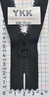 Блискавка 18см трактор №5 YKK Японія VSC-56-DALHD-e чорна