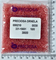 Бісер PRECIOSA №10 / 0 фарбують №38689 пакет 50 грам