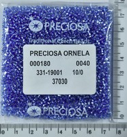 Бісер PRECIOSA №10 / 0 блискучий №37030 пакет 50 грам