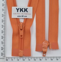 Блискавка спіраль №5 YKK Японія разьемний 80см (849) нас оранж