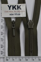 Блискавка спіраль №3 YKK Японія потайна хб 18см (096)