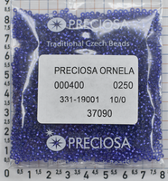Бісер PRECIOSA № 10 / 0 блискучий № 37090 пакет 50 грам