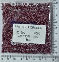 Бісер PRECIOSA №10 / 0 перлам №18600 пакет 50 грам