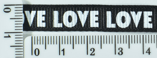 Стрічка (1см) LOVE
