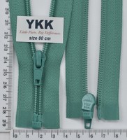 Блискавка спіраль №5 YKK Японія разьемний 80см (826) т салат