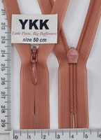 Блискавка спіраль №2 YKK Японія потайна нейлон 50см (061) 