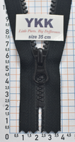Блискавка 35см трактор №5 YKK Японія VSC-56-DALHD чорна