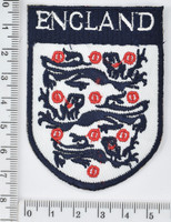 Аплікація клейова герб "ENGLAND" 5,5 см * 7,5 см