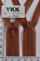 Блискавка спіраль №2 YKK Японія потайна нейлон 50см ( 850 )