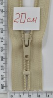 Блискавка спіраль №5 YKK Японія 20см св пісочне (371)