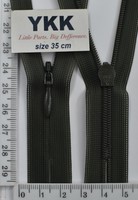 Блискавка спіраль №2 YKK Японія потайна нейлон 35см ( 080)