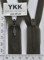 Блискавка спіраль №2 YKK Японія потайна нейлон 20см ( 194 )