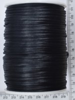Шнур атласний ф 2.5мм  чорний (1)