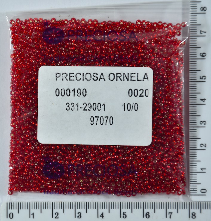 Бісер PRECIOSA №10 / 0 блискучий № 97070 пакет 50 грам