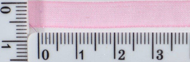 Стрічка органза шир 6мм рожевий