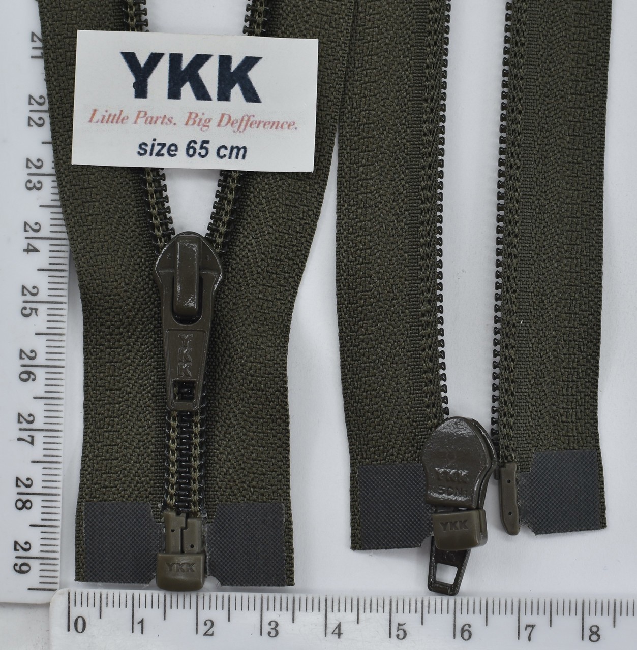Блискавка YKK спіраль №5 разьемний 65см (194) болотний