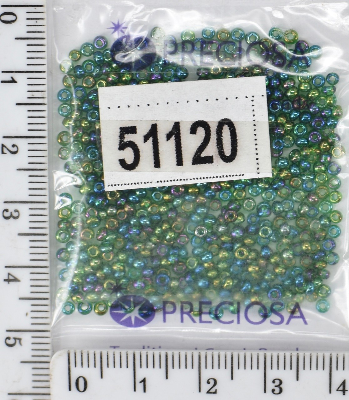 Бісер PRECIOSA №10 / 0 №51120 шт = 5гр
