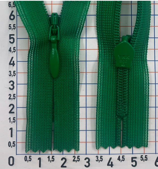 Блискавка спіраль №2 YKK Японія потайна нейлон 50см ( 876 )