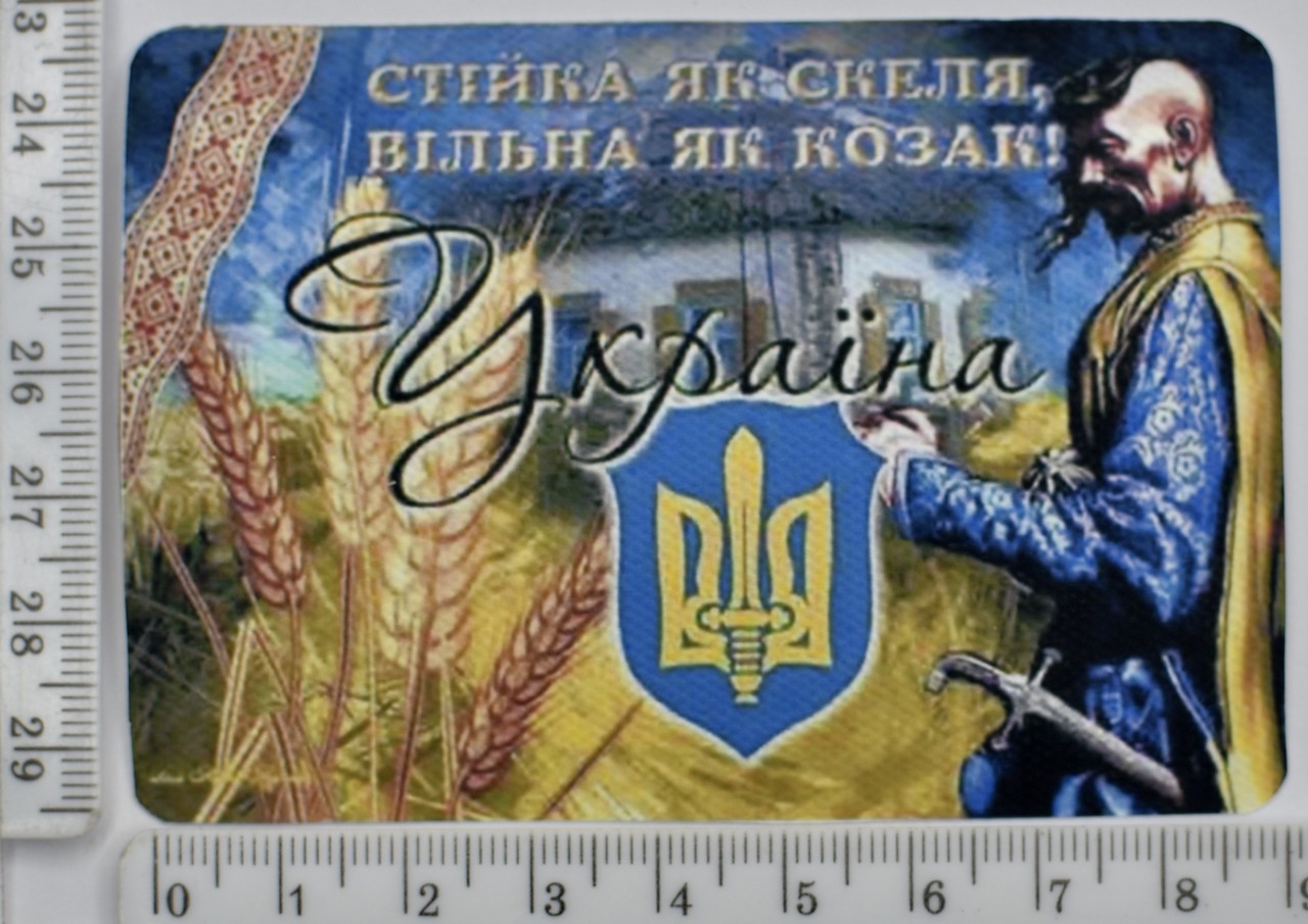 Аплікація клейовий друк спец фарбою 6.3см*9.1см